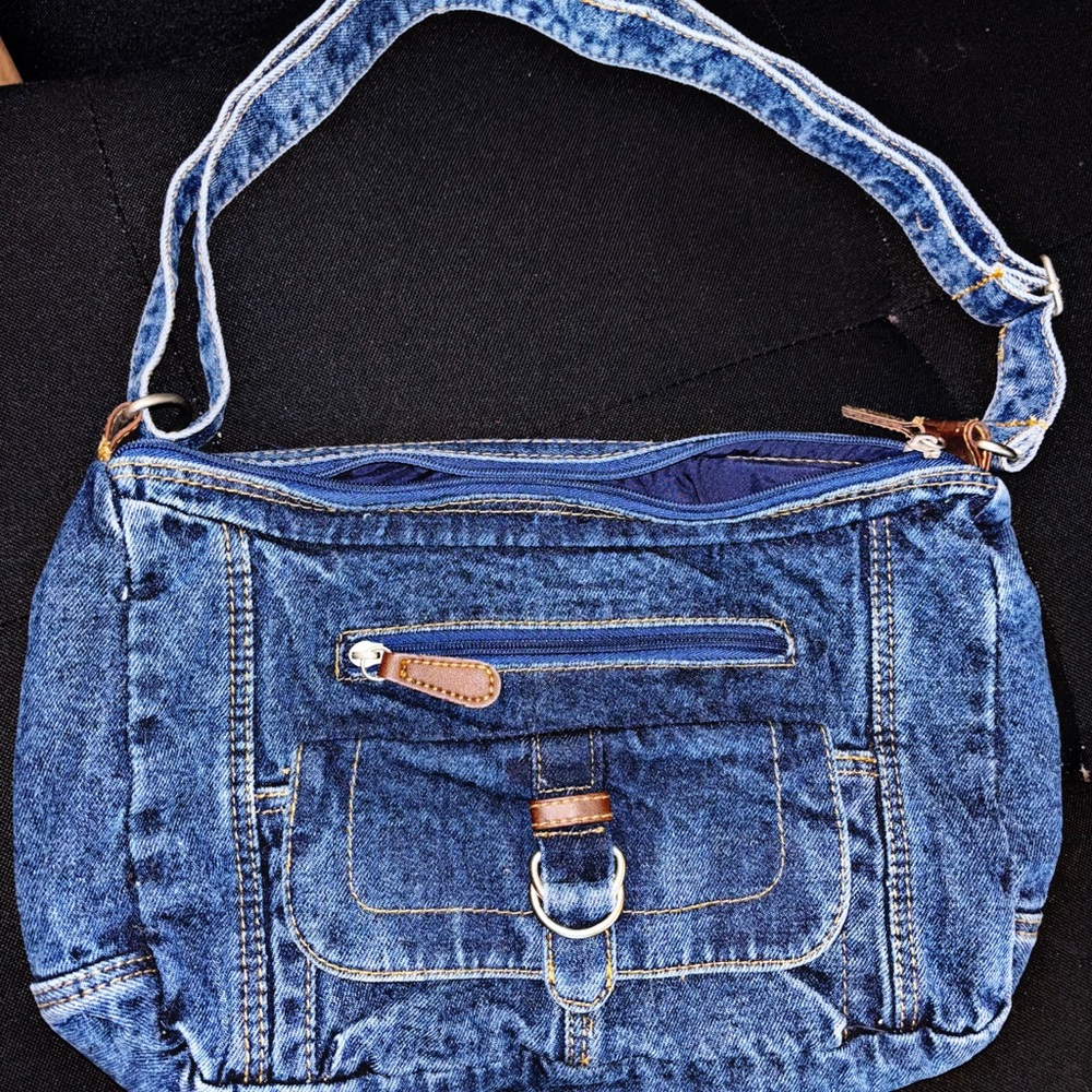 Denim Shoulder Bag